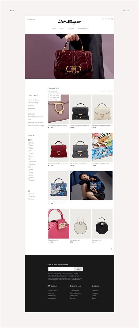 ferragamo website usa|Ferragamo catalog.